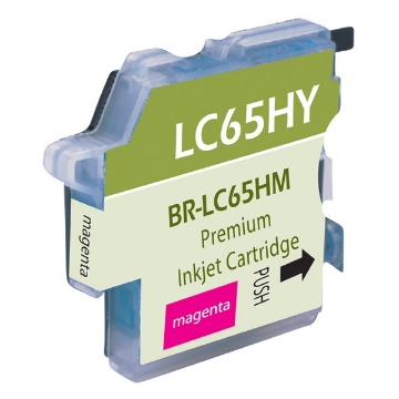 Show details for Compatible LC-65HYM Magenta Inkjet Cartridge (750 Yield) Picture of Compatible LC-65HYM Magenta Inkjet Cartridge (750 Yield)