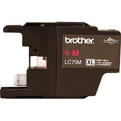 Picture of Premium LC-75M Compatible High Yield Brother Magenta Inkjet Cartridge