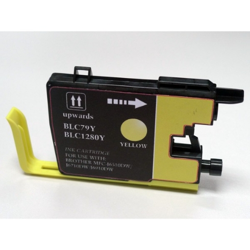 Picture of Premium LC-79Y Compatible Extra High Yield Brother Yellow Inkjet Cartridge