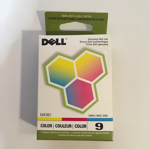 Picture of Dell MK991 (592-10210) OEM Color Inkjet Cartridge