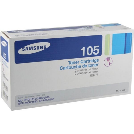 Picture of Samsung MLT-D105S OEM Black Toner Cartridge