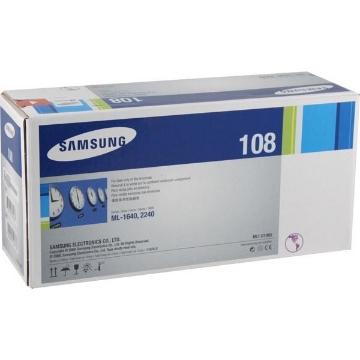Show details for Samsung MLT-D108S OEM Black Toner Cartridge Picture of Samsung MLT-D108S OEM Black Toner Cartridge