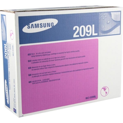 Picture of Samsung MLT-D209L OEM Black Laser Toner Cartridge