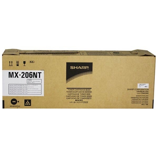 Picture of Sharp MX-206NT Black Toner Cartridge (16000 Yield)