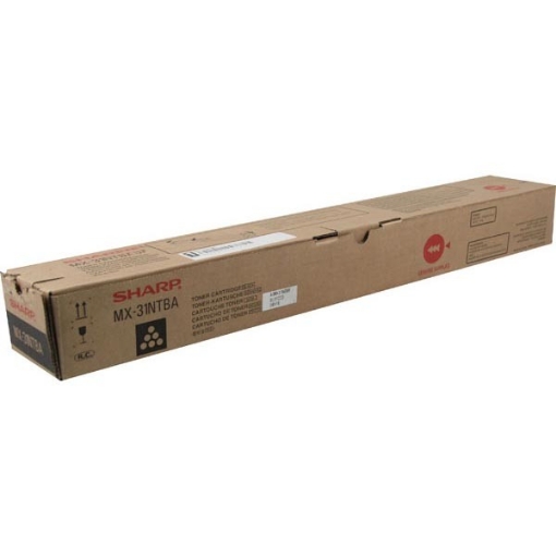 Picture of Sharp MX-31NTBA OEM Black Laser Toner Cartridge