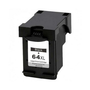 Picture of Remanufactured N9J92AN (HP 64XL) High Yield Black Ink Cartridge (450 Yield)