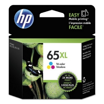 Show details for HP N9K03AN (HP 65XL) OEM High Yield Tri-Color Inkjet Cartridge Picture of HP N9K03AN (HP 65XL) OEM High Yield Tri-Color Inkjet Cartridge