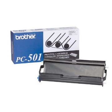 Picture of Brother PC-501 OEM Black Thermal Fax Roll