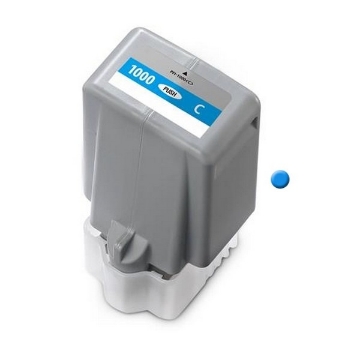 Show details for Premium PFI-1000C (0547C002) Compatible Canon Cyan Pigment Ink Cartridge Picture of Premium PFI-1000C (0547C002) Compatible Canon Cyan Pigment Ink Cartridge