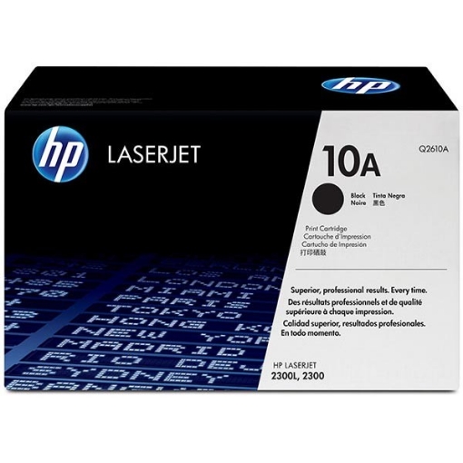 Picture of HP Q2610A (HP 10A) OEM Black Toner Cartridge