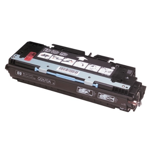 Picture of HP Q2670A (HP 308A) OEM Black Toner Cartridge