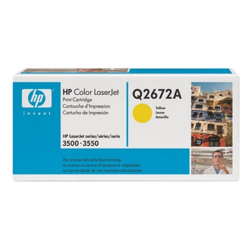 Picture of HP Q2672A (HP 309A) OEM Black Toner Cartridge