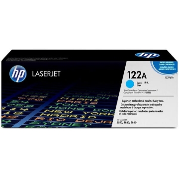 Show details for HP Q3961A (HP 122A) OEM Cyan Toner Cartridge Picture of HP Q3961A (HP 122A) OEM Cyan Toner Cartridge