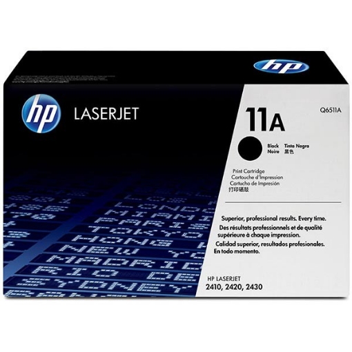 Picture of HP Q6511A (HP 11A) Black Toner Cartridge (6000 Yield)