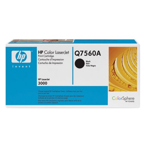 Picture of HP Q7560A (HP 314A) Black Toner Cartridge (6500 Yield)