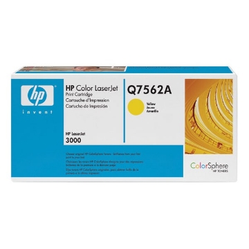 Show details for HP Q7562A (HP 314A) OEM Yellow Toner Cartridge Picture of HP Q7562A (HP 314A) OEM Yellow Toner Cartridge