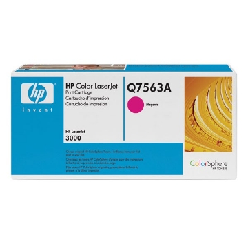 Show details for HP Q7563A (HP 314A) Magenta Toner Cartridge (3500 Yield) Picture of HP Q7563A (HP 314A) Magenta Toner Cartridge (3500 Yield)