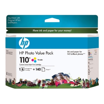Show details for HP Q8700BN (HP 110) OEM Tri-Color Inkjet Cartridge (Value Pack) Picture of HP Q8700BN (HP 110) OEM Tri-Color Inkjet Cartridge (Value Pack)