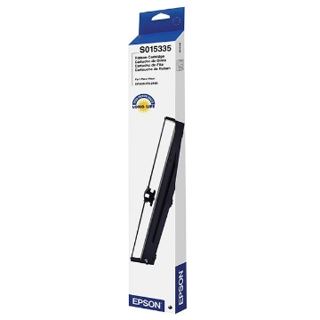 Show details for Epson S015335 OEM Black Ribbon Picture of Epson S015335 OEM Black Ribbon