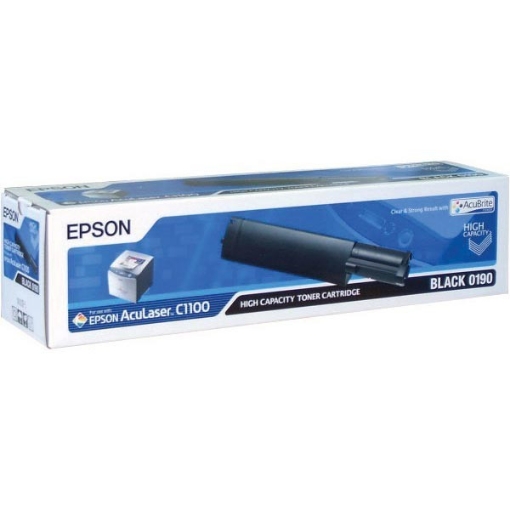 Picture of Epson S050190 OEM Black Toner Cartridge