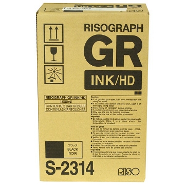 Picture of Risograph S-2314 OEM Black Inkjet Cartridge