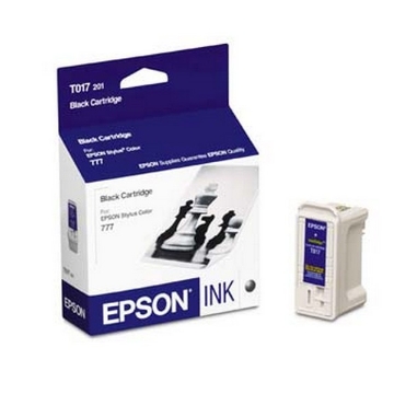 Show details for Epson T017201 (Epson 17) OEM Black Inkjet Cartridge Picture of Epson T017201 (Epson 17) OEM Black Inkjet Cartridge