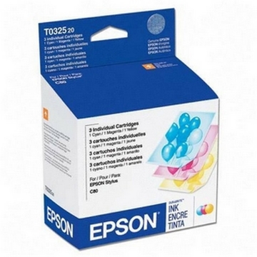 Show details for Epson T032520 (Epson 32) OEM Yellow, Magenta, Cyan Inkjet Cartridge (3-Color Multipack) Picture of Epson T032520 (Epson 32) OEM Yellow, Magenta, Cyan Inkjet Cartridge (3-Color Multipack)