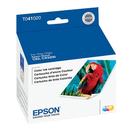 Picture of Epson T041020 (Epson 41) OEM Tri-Color Inkjet Cartridge