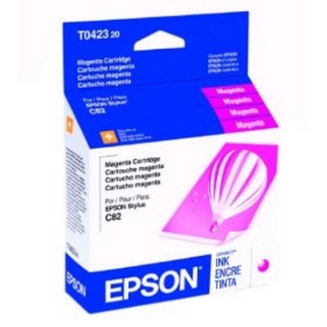 Show details for Epson T042320 (Epson 42) OEM Magenta Inkjet Cartridge Picture of Epson T042320 (Epson 42) OEM Magenta Inkjet Cartridge
