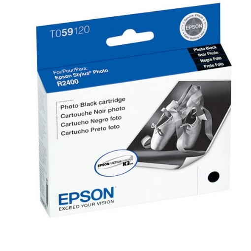 Picture of Epson T059120 (Epson 59) OEM Black Inkjet Cartridge