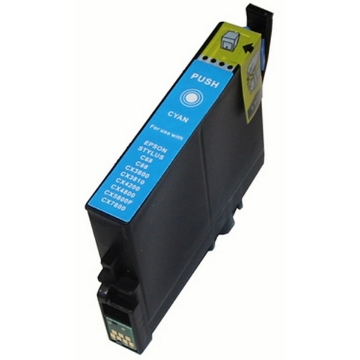 Show details for Compatible T060220 (Epson 60) Cyan Inkjet Cartridge (600 Yield) Picture of Compatible T060220 (Epson 60) Cyan Inkjet Cartridge (600 Yield)