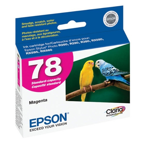 Picture of Epson T078320 (Epson 78) OEM Magenta Inkjet Cartridge