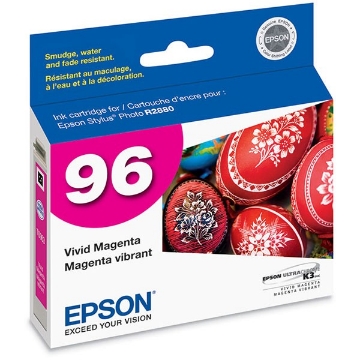 Show details for Epson T096320 (Epson 96) Magenta Inkjet Cartridge (940 Yield) Picture of Epson T096320 (Epson 96) Magenta Inkjet Cartridge (940 Yield)