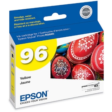 Show details for Epson T096420 (Epson 96) OEM Yellow Inkjet Cartridge Picture of Epson T096420 (Epson 96) OEM Yellow Inkjet Cartridge