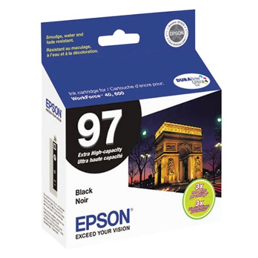 Picture of Epson T097120 (Epson 97) OEM Black Inkjet Cartridge