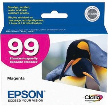 Show details for Epson T099320 (Epson 99) Magenta Inkjet Cartridge (500 Yield) Picture of Epson T099320 (Epson 99) Magenta Inkjet Cartridge (500 Yield)