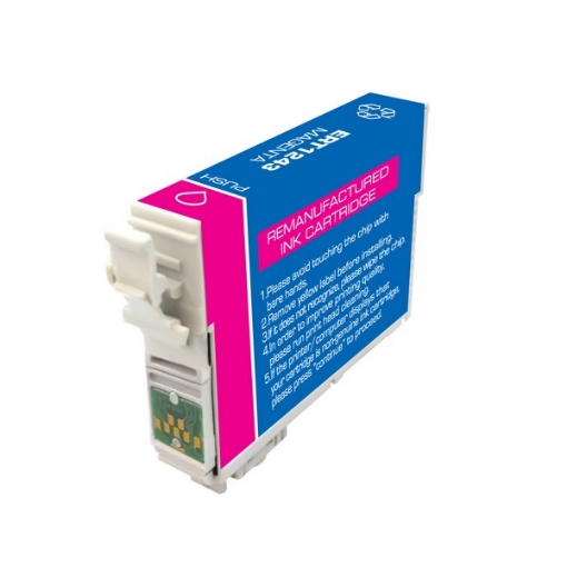 Picture of Remanufactured T124320 (Epson 124) Epson Magenta Inkjet Cartridge