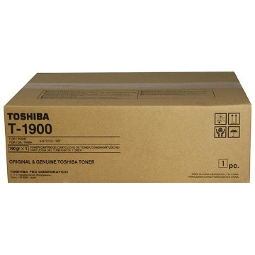Show details for Toshiba T-1900 OEM Black Laser Toner Cartridge Picture of Toshiba T-1900 OEM Black Laser Toner Cartridge