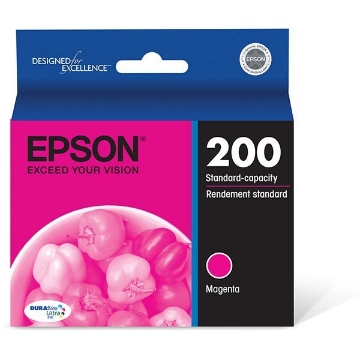 Show details for Epson T200320 (Epson 200) High Yield Magenta Inkjet Cartridge (450 Yield) Picture of Epson T200320 (Epson 200) High Yield Magenta Inkjet Cartridge (450 Yield)