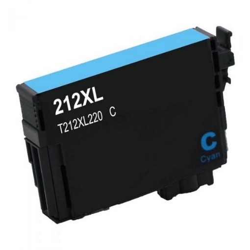 Picture of Remanufactured T212xl220 (Epson T212XL) High Yield Cyan Inkjet Cartridge (350 Yield)