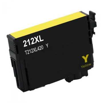 Show details for Premium T212xl420 (Epson T212XL) Compatible High Yield Epson Yellow Inkjet Cartridge Picture of Premium T212xl420 (Epson T212XL) Compatible High Yield Epson Yellow Inkjet Cartridge