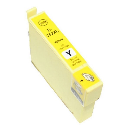 Picture of Compatible T252XL420 (Epson 252XL) Compatible High Yield Epson Yellow Inkjet Cartridge