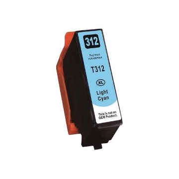 Show details for Remanufactured T312XL520-S (Epson 312XL) High Yield Light Cyan Ink Cartridge Picture of Remanufactured T312XL520-S (Epson 312XL) High Yield Light Cyan Ink Cartridge