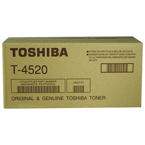 Picture of Toshiba T-4520 OEM Black Toner Cartridge