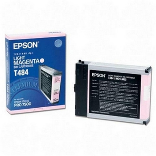 Picture of Epson T484011 OEM Light Magenta Ink Cartridge