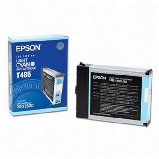 Picture of Epson T485011 OEM Light Cyan Ink Cartridge