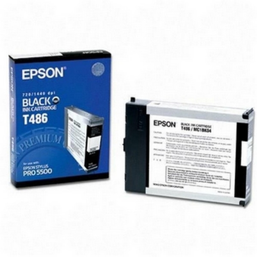 Picture of Epson T486011 OEM Black Inkjet Cartridge