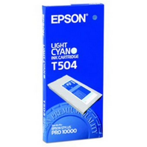 Picture of Epson T504011 OEM Light Cyan Inkjet Cartridge