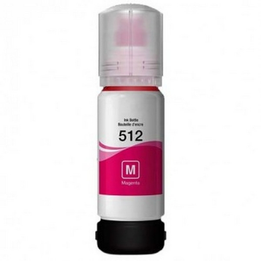 Picture of Remanufactured T512320-S (Epson T512) Magenta Ink Bottle (5000 Yield)