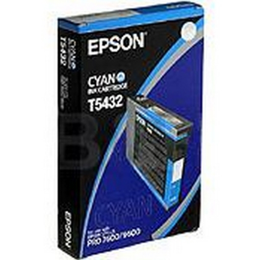 Picture of Epson T543200 OEM Cyan Inkjet Cartridge